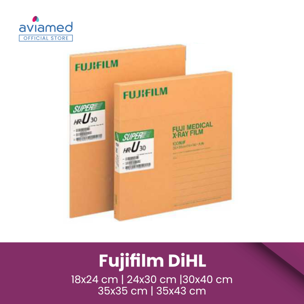 Jual Film Rontgen X-Ray Fujifilm SHR-U 18x24 | 24X30 | 30X40 | 35X35 ...