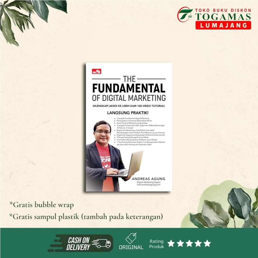 Jual THE FUNDAMENTAL OF DIGITAL MARKETING - ANDREAS AGUNG | Shopee ...