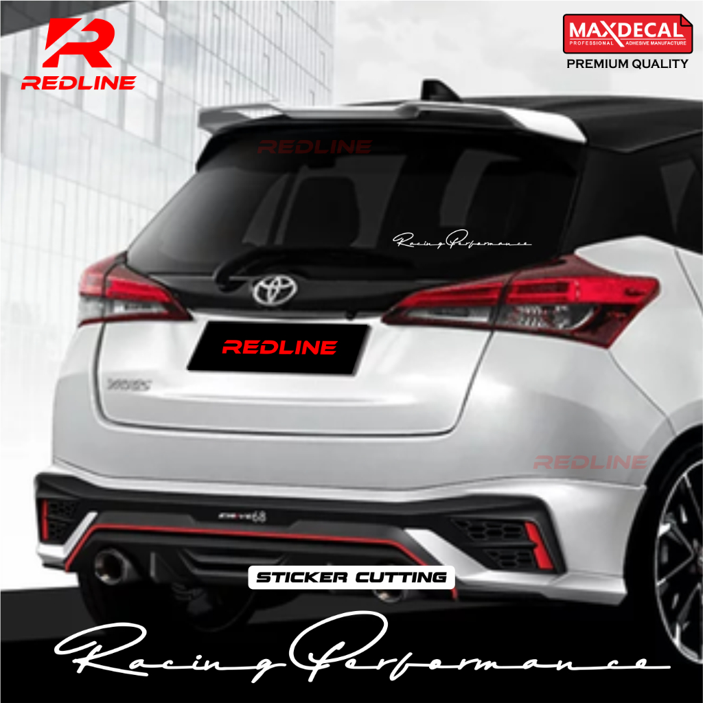 Jual Sticker Kaca Mobil Racing Performance Bahan Cutting | Shopee Indonesia