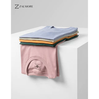 Zalmore Basic Women Oneck T-Shirt Premium Cotton - Kaos Wanita