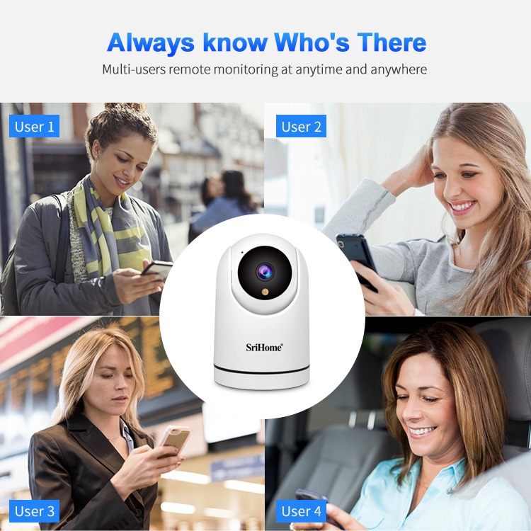 Jual CCTV Indoor H42 PTZ IP Camera 4MP CCTV Wifi IoT Home Automation ...