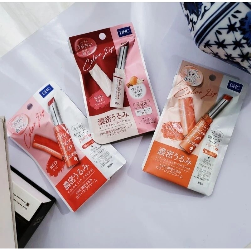 Jual DHC LIP BALM COLOR LIP CREAM ORIGINAL JAPAN Shopee Indonesia