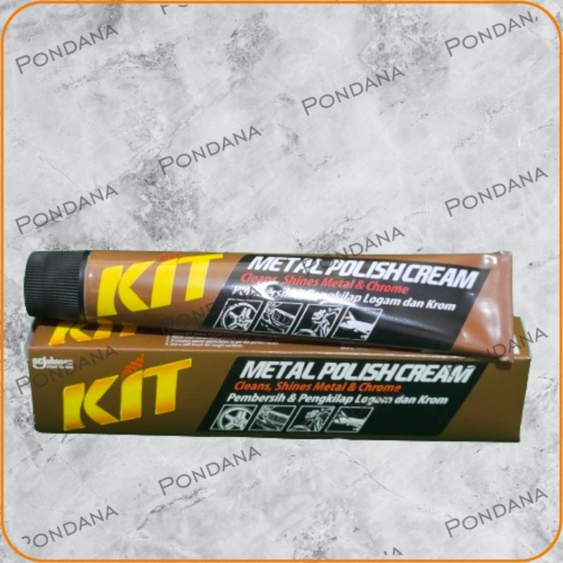 Jual Kit METAL POLISH CREAM 50 Gram Pembersih Pengkilap Logam Krom Shopee Indonesia