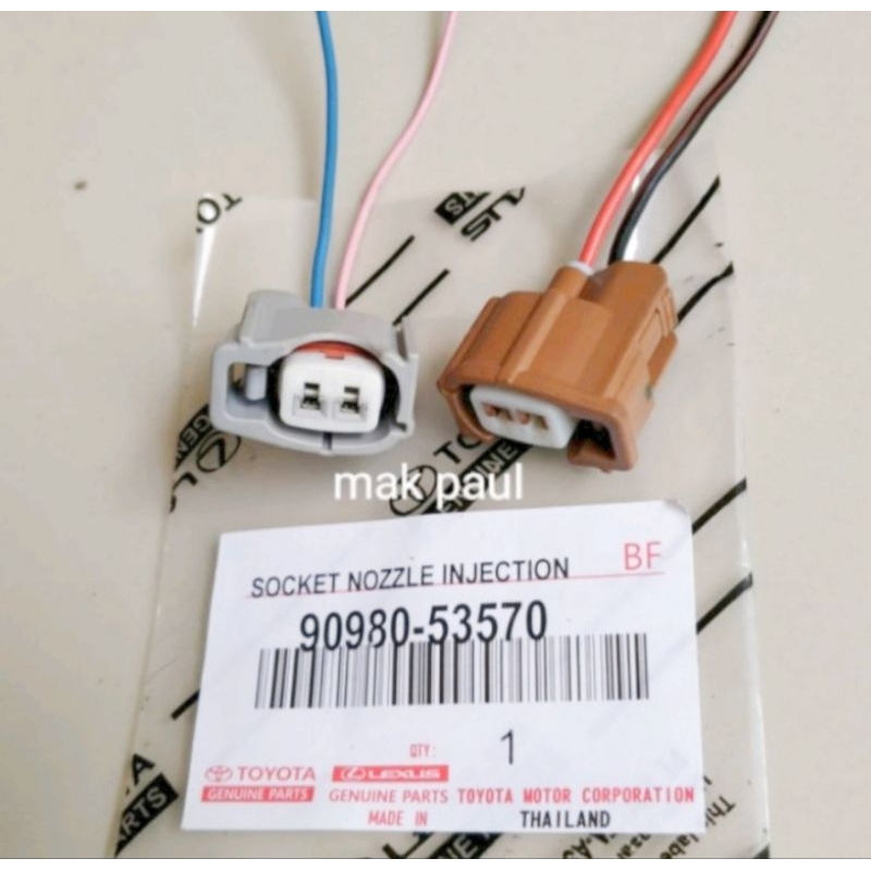 Jual soket injektor injeksi AVANZA XENIA GRAND MAX RUSH TERIOS AGYA ...