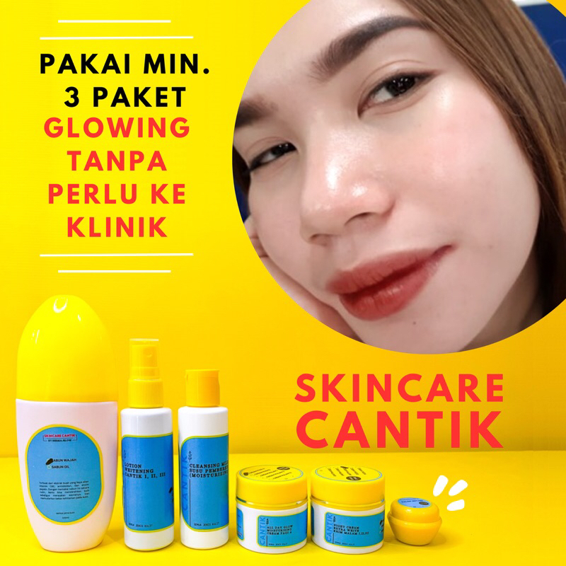 Jual 7 HARI GLOWING bersama SKINCARE CANTI…