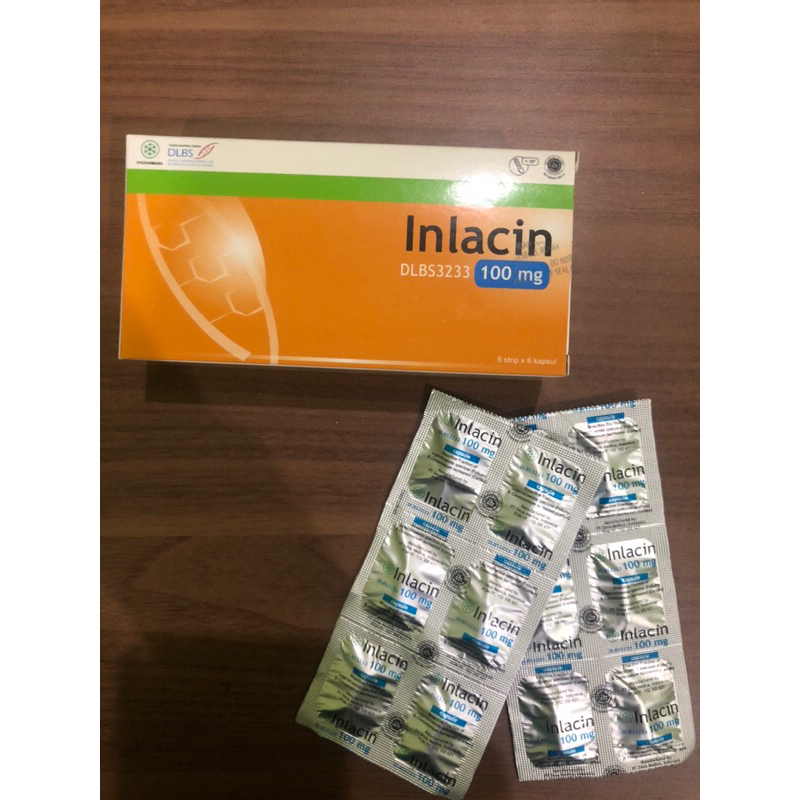 Jual inlacin 100mg / strip / 6 kapsul | Shopee Indonesia