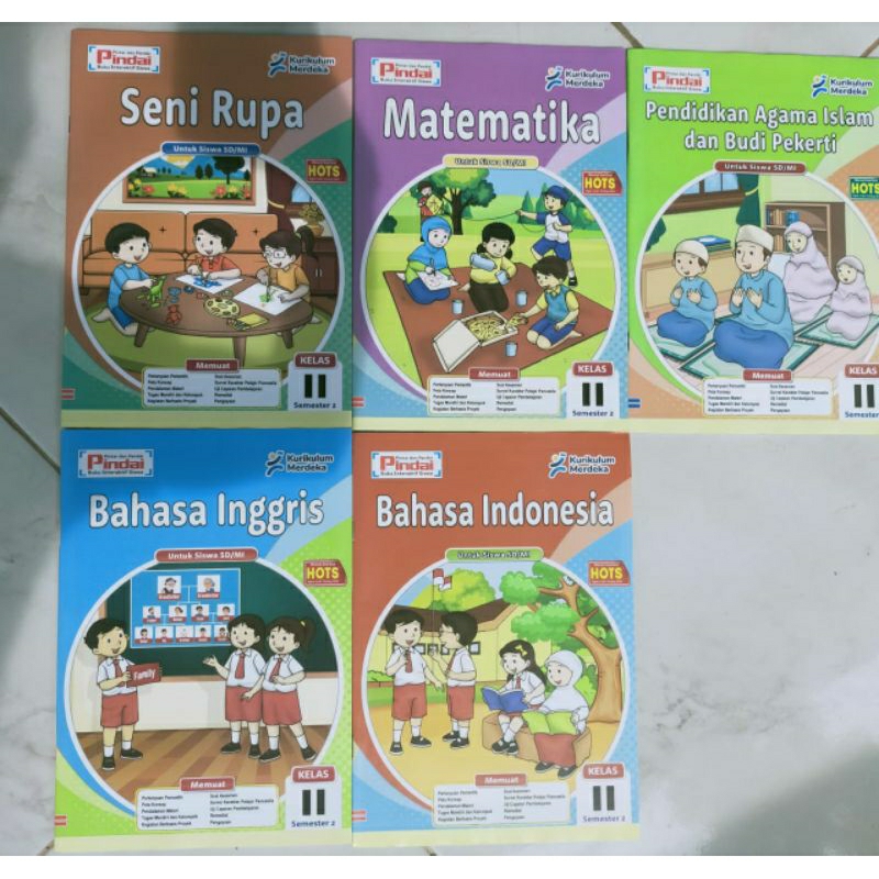 Jual Buku Lks Pindai Kelas Sd Semester Kurikulum Merdeka Penerbit