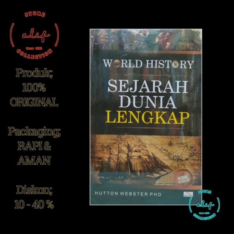 Jual WORLD HISTORY Sejarah Dunia Lengkap - Hutton Webster PHD | Shopee ...