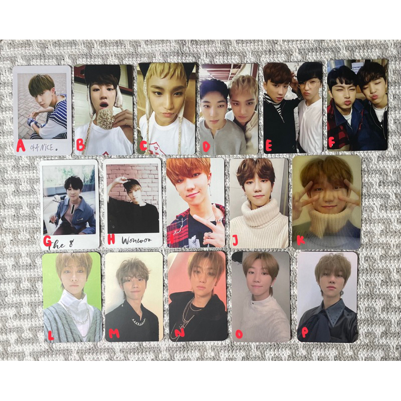 PC SEVENTEEN PHOTOCARD OFFICIAL ALBUM THE8 MINGHAO HOSHI JUN WONWOO AJU  NICE GOING SEVENTEEN AL1 TEEN AGE DIRECTOR’S CUT YOU MADE MY DAY DAWN YMMD