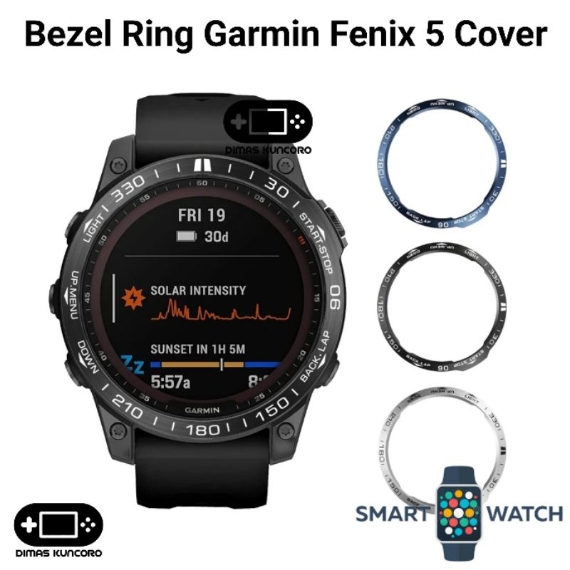 Jual Bezel Ring Garmin Fenix 5 cover protector frame metal plus pro sapphire Shopee Indonesia
