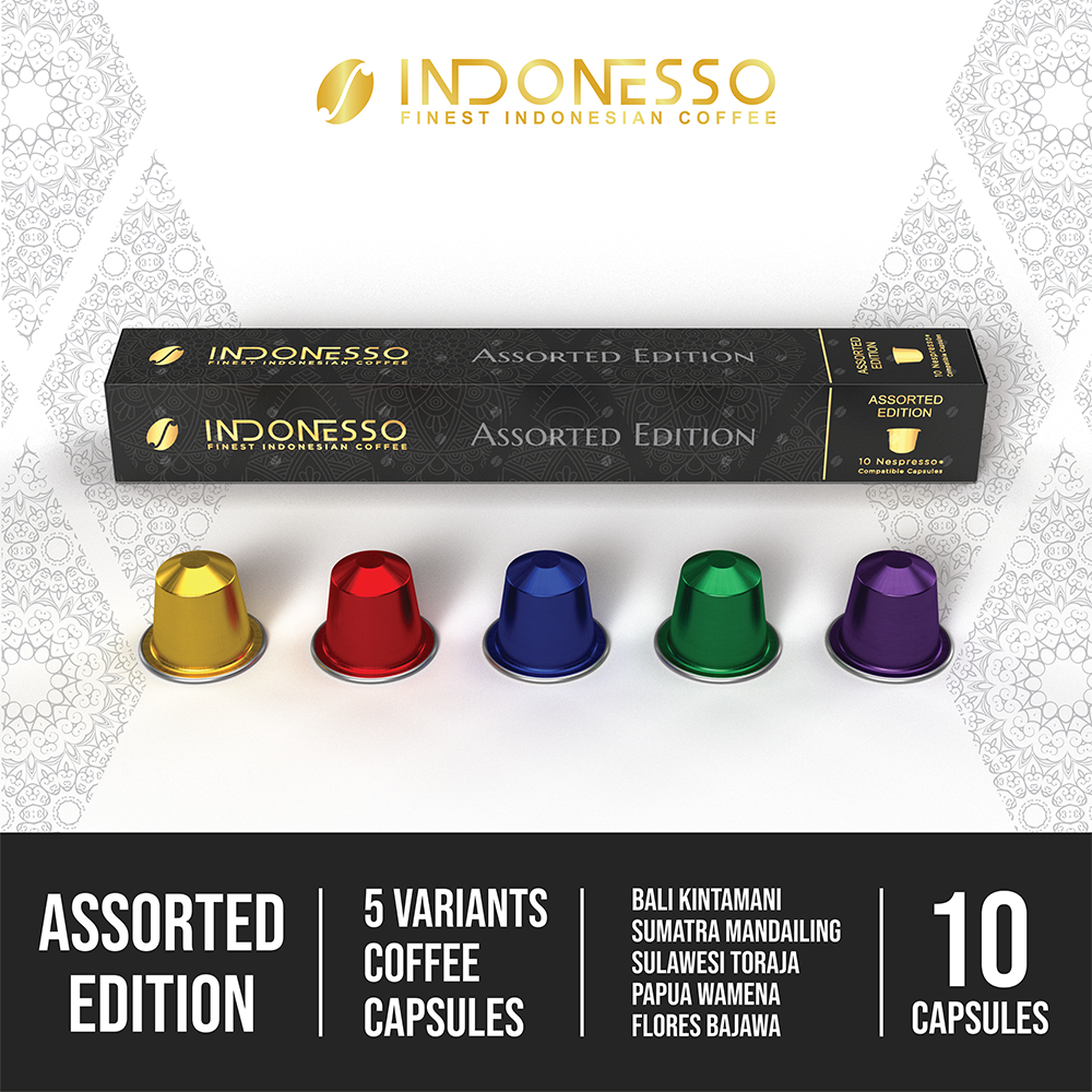 Jual INDONESSO Specialty Grade Coffee Capsules / Kapsul Kopi Shopee