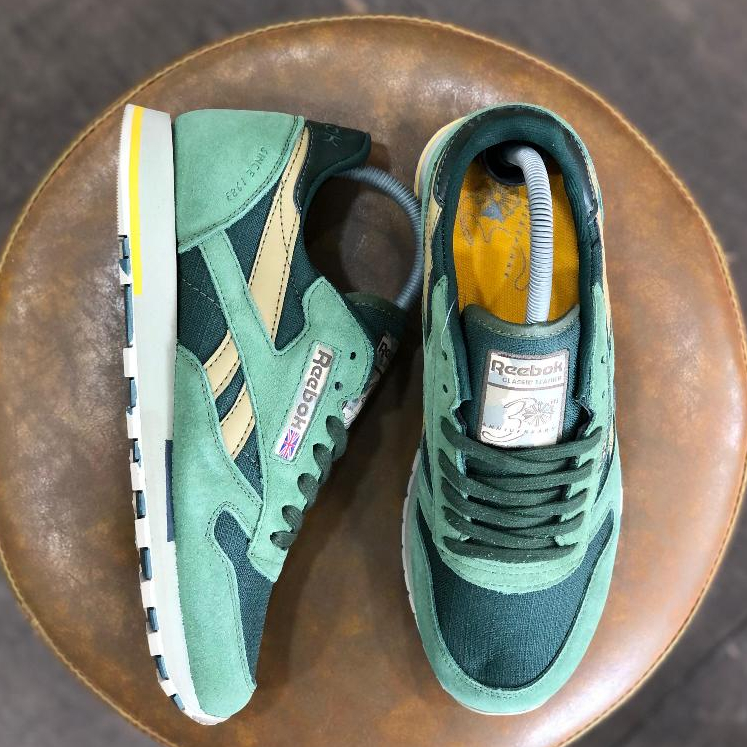 Jual Sepatu R3ebok Classic Leather Utility 30th Anniversary Olive Green ...