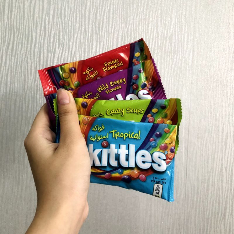 Jual skittles 45g original impor permen skittles exp lama skittles