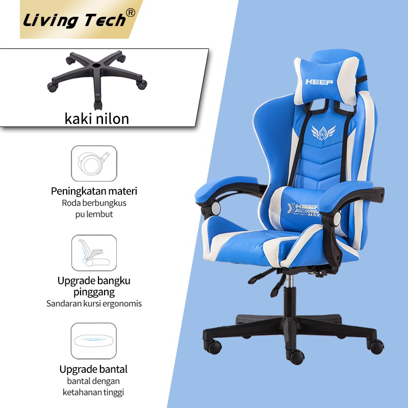 Jual LIVING KURSI GAMING / GAMING CHAIR / KURSI GAMING MURAH / KURSI