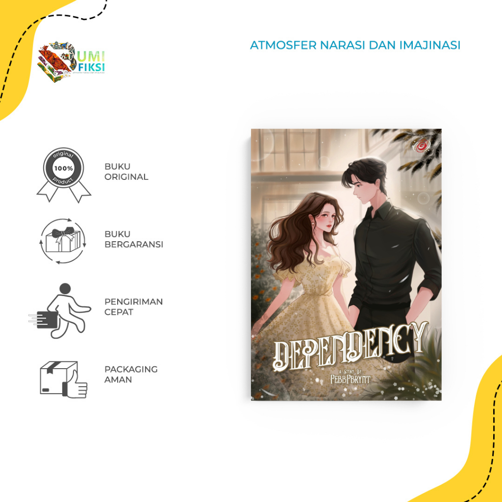 Jual Pre Order Buku Novel Dependency Febbfbrynt Galaxy Media