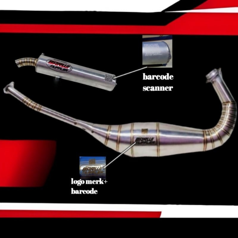 Jual knalpot ninja R RR SS non cobra stainless slincer aluminium lass ...