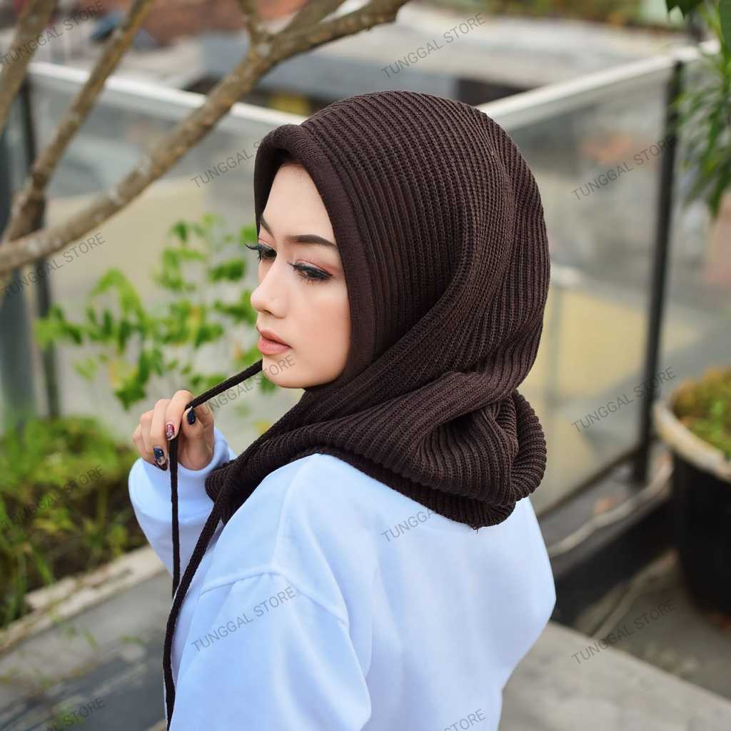 Jual BALACLAVA Rajut / Hijab Rajut Tebal BY TASYA COLLECTION | Shopee ...