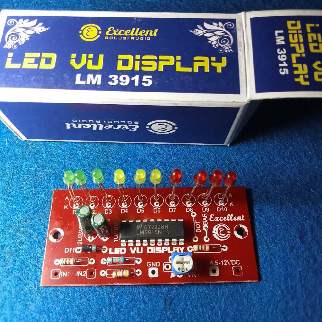 Jual LED VU DISPLAY LM 3915 EXCELLENT | Shopee Indonesia