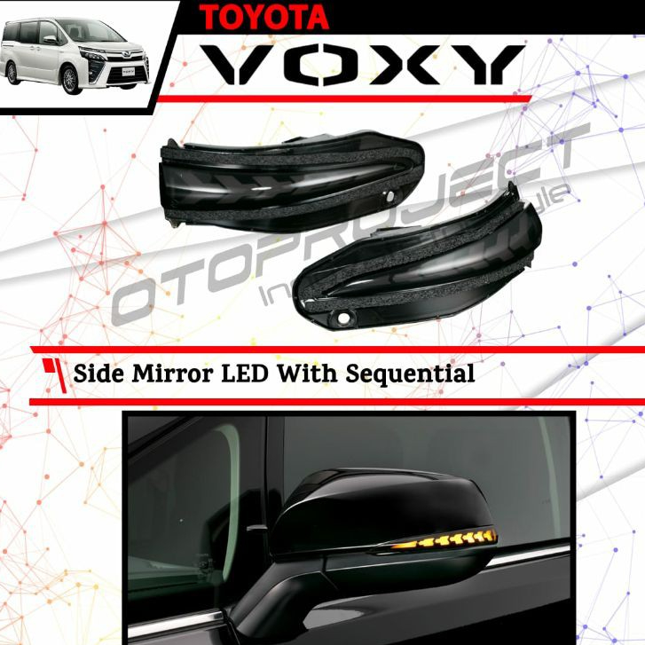 Jual Side Mirror LED Running Toyota Voxy / Sein Spion Sequential Voxy ...
