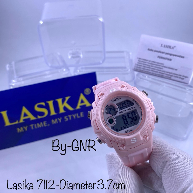 Jual JAM TANGAN ANAK TK/SD/SMP DIGITAL WARNA LASIKA WATER | Shopee ...