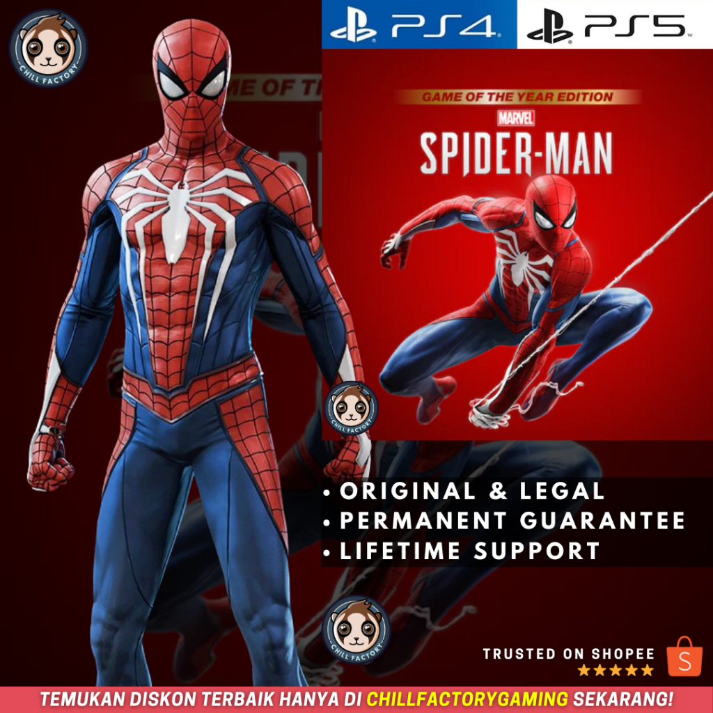 Jual Marvels SpiderMan: Game Of The Year Edition SPIDERMAN GOTY