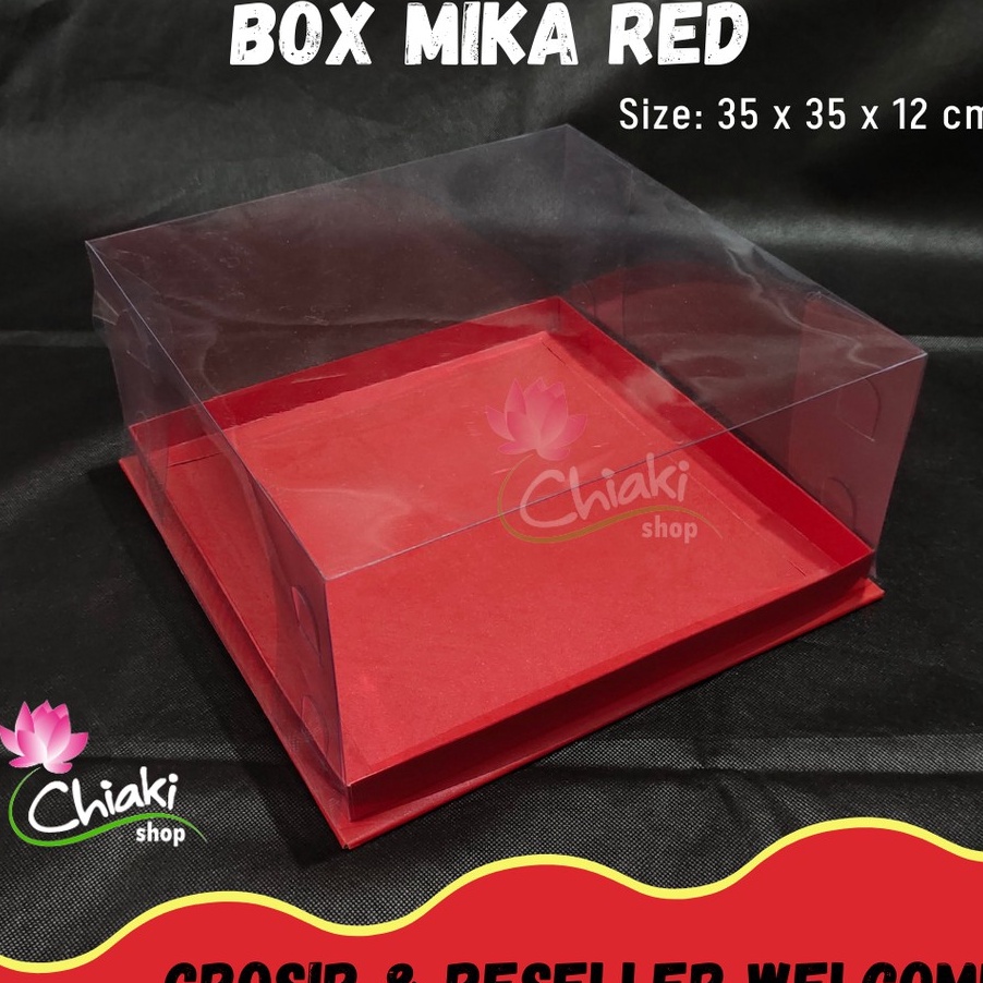 Jual Pilih Gaya Terbaik Untuk Penampilan Luar Biasa Box Mika Alas Merah