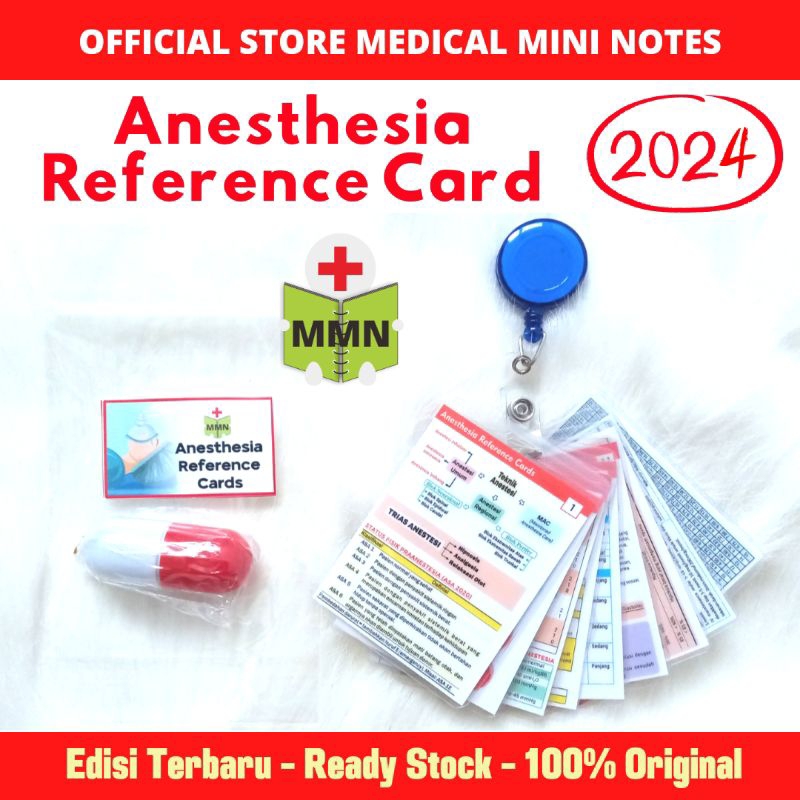 Jual Original Termurah CETAKAN 2024 | Medical Mini Notes - Anestesia ...