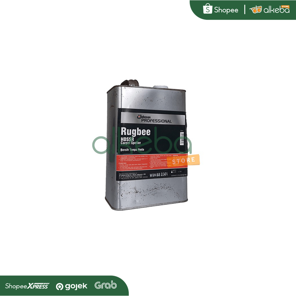Jual Johnson Rugbee HDSSR Carpet 4 Liter – Pembersih Noda Spoting ...