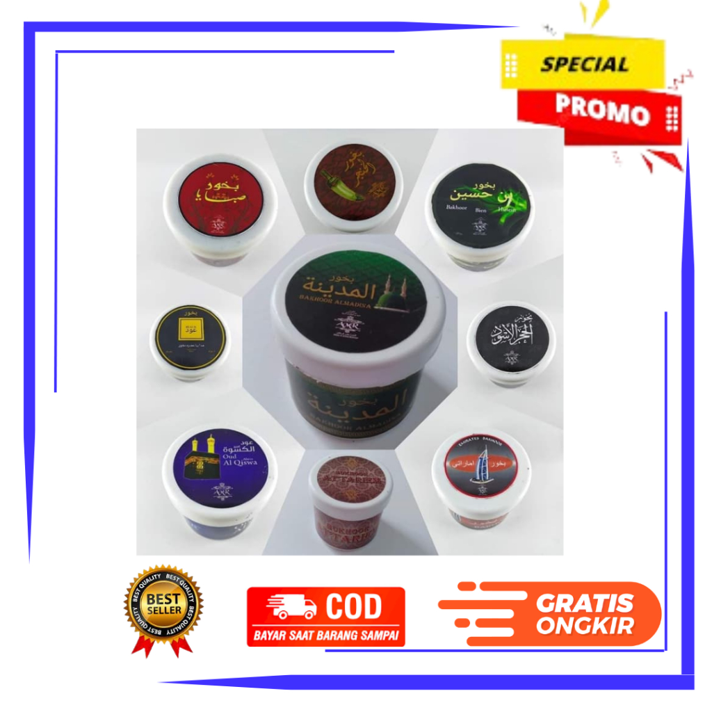 Jual Bukhur Buhur Dupa Arab Beragam Varian Hajar Aswad Maghribi Oud ...