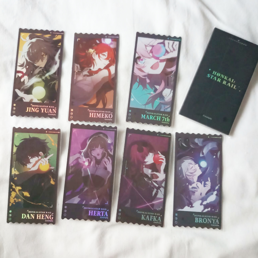 Jual HSR Star Rail Holo Card Mihoyo March 7th Dan Heng Himeko Bronya ...