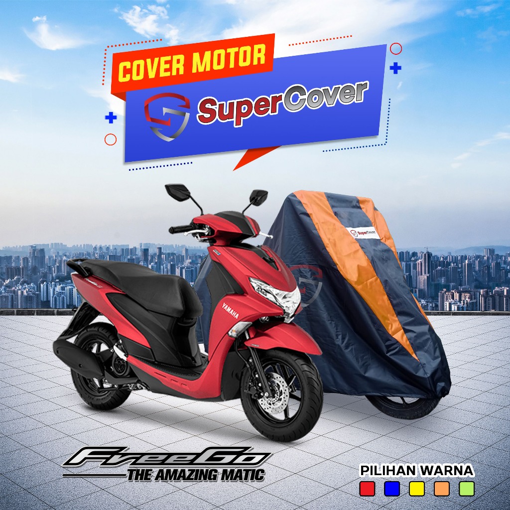 Jual Sarung Motor Supercover Untuk Motor FREEGO DiDalam Ruang (INDOOR ...