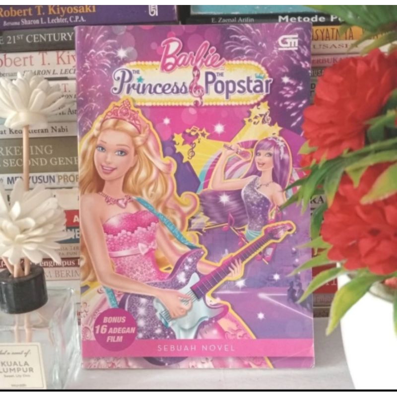 Jual ORIGINAL NOVEL INDONESIA BARBIE THE PRINCESS&THE POPSTAR baca