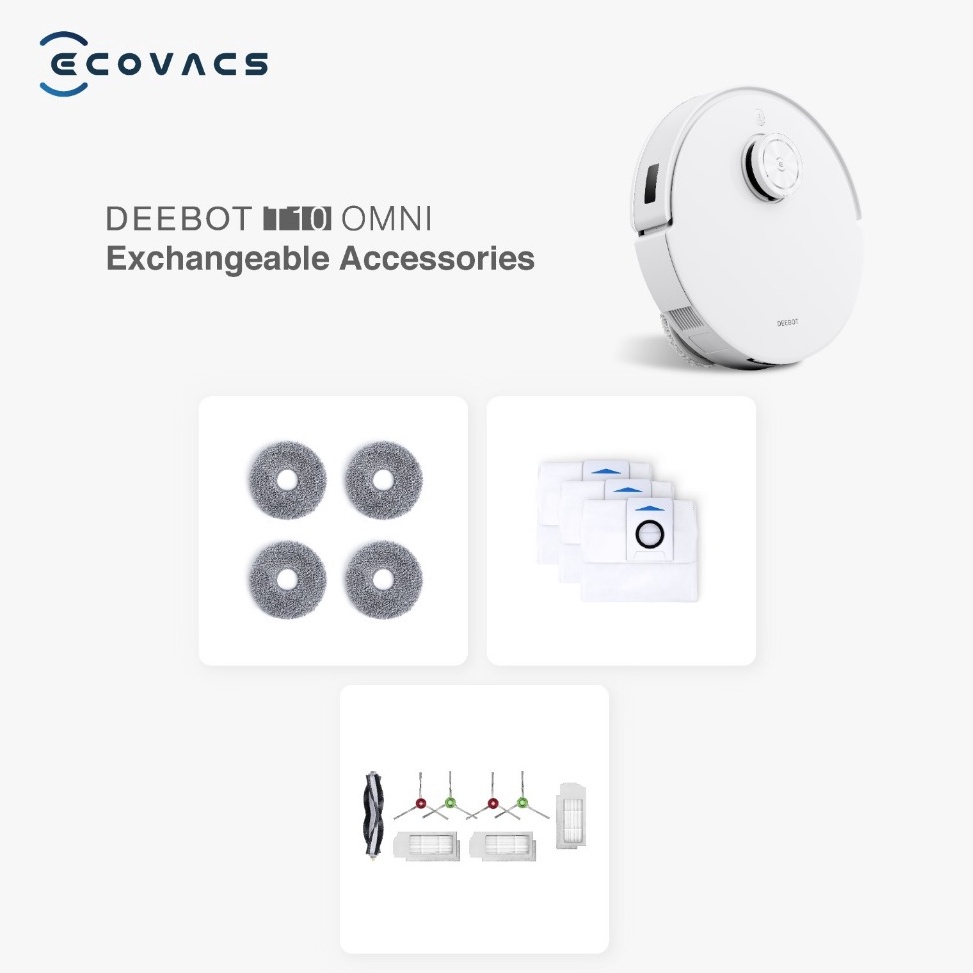 Jual ECOVACS Exchangable Accesories For X1OMNIX1TURBO T1 OMNI T2 OMNI ...