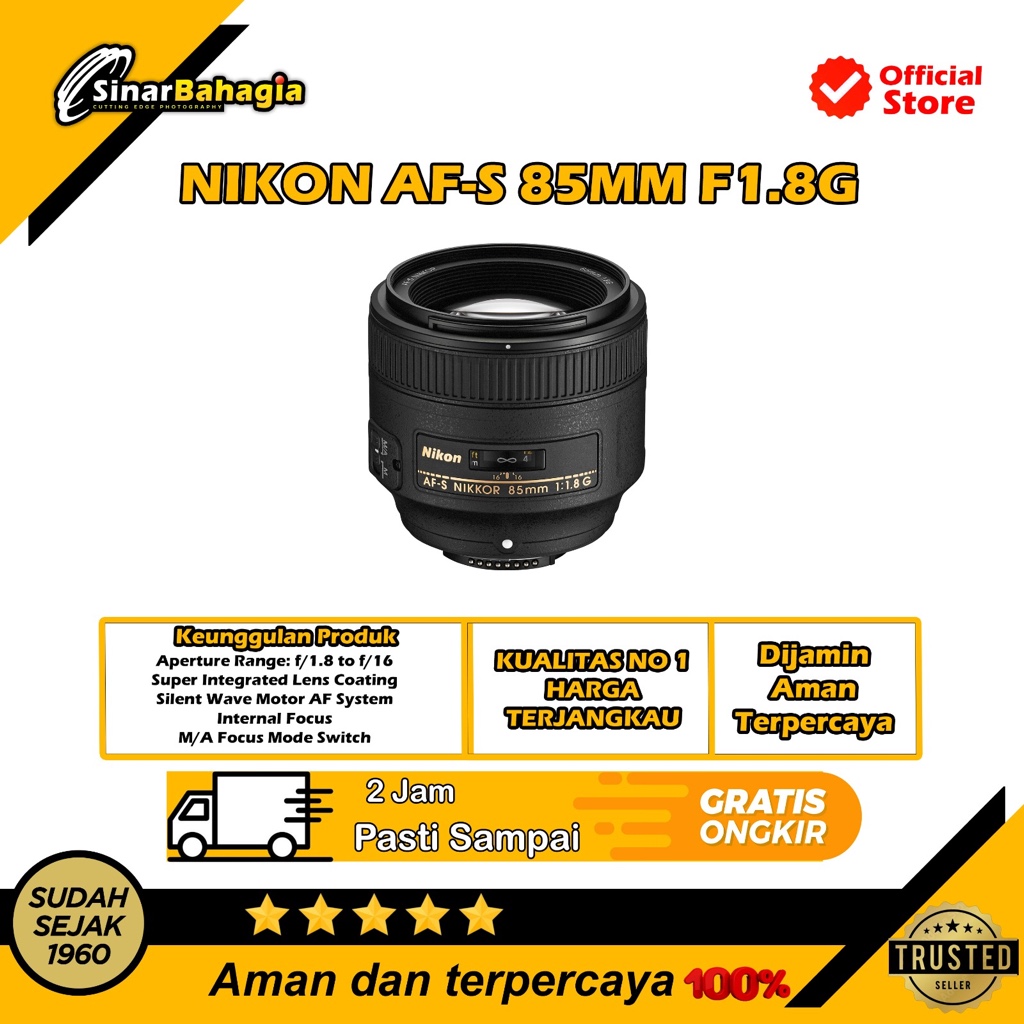 神レンズ】Nikon AF-S NIKKOR 85mm f1.8G 単焦点 - レンズ(単焦点)