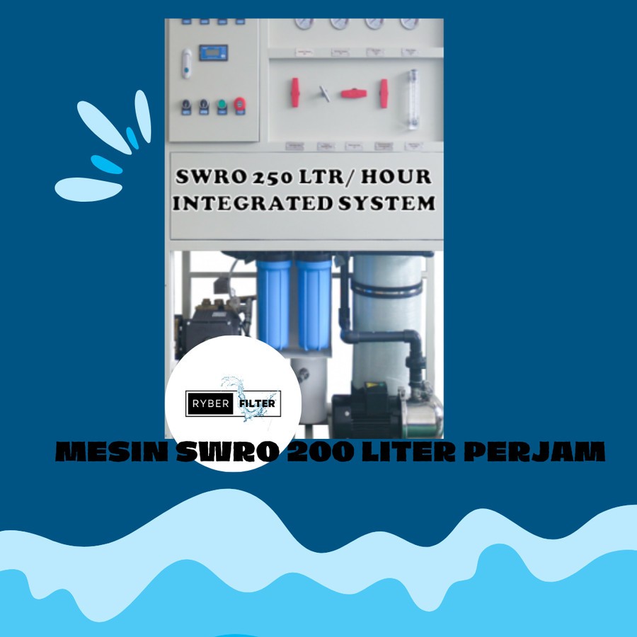 Jual Mesin Swro Air Laut Liter Perjam Shopee Indonesia