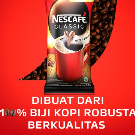 Jual Nescafe Classic Kopi Seduh Gr Bubuk Kopi Hitam Murni Robusta