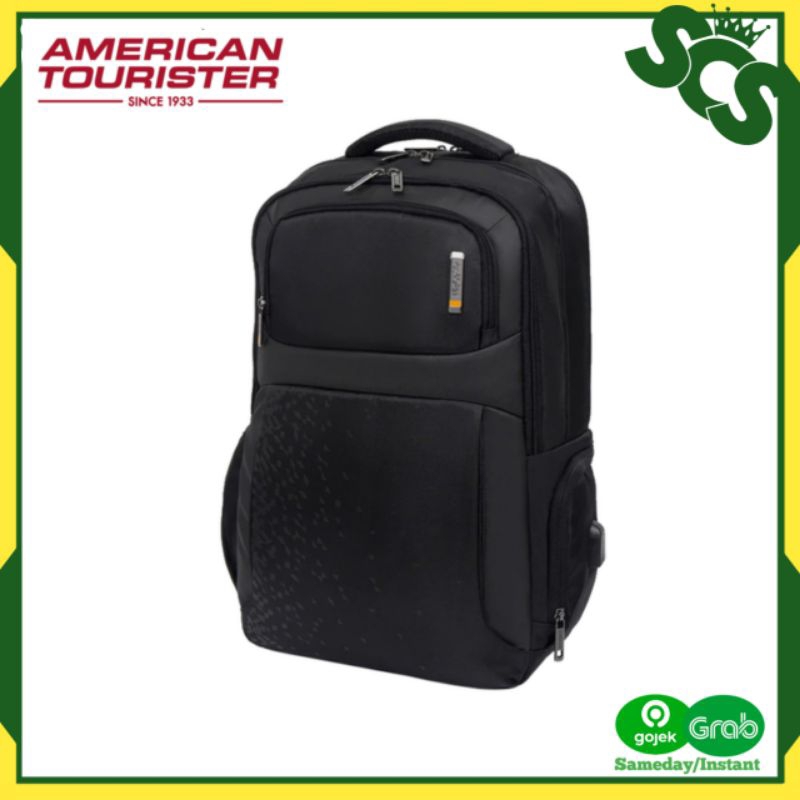 Jual AMERICAN TOURISTER Segno Backpack 1 Tas Ransel Laptop 17 Inch USB