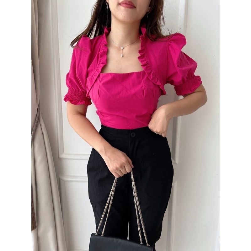 Naomi High Rise Crop Straght