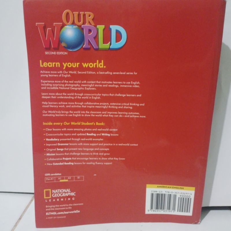 Jual Buku Our world 4 student book second edition | Shopee Indonesia