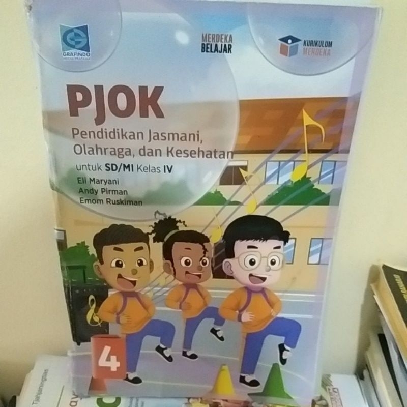 Jual Pjok Pendidikan Jasmani Olahraga Dan Kesehatan Untuk Sdmi Kelas Iv 4 By Eli Maryani 