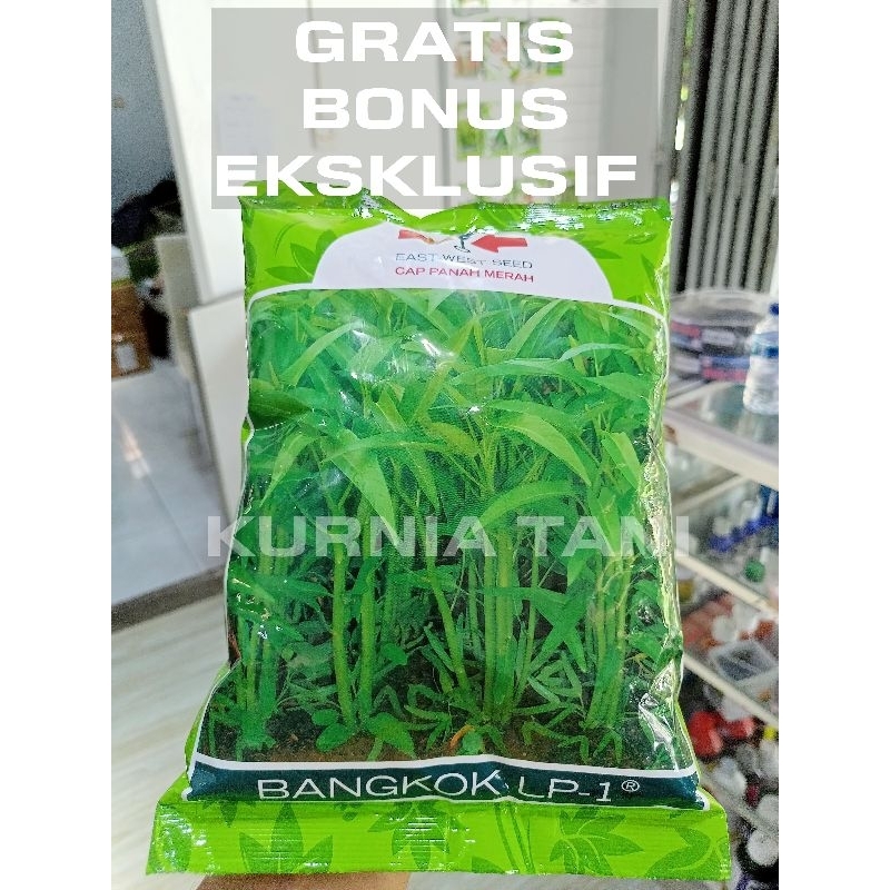 Jual Benih Kangkung Bangkok LP-1 Isi 1 KG Kadaluarsa Terbaru Cap Panah ...