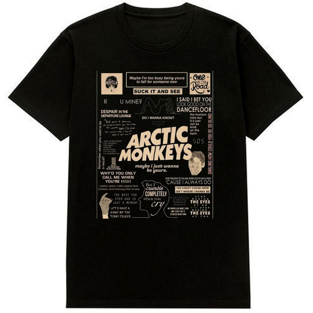 Baju Kaos Arctic Monkeys Clothes ARCTIC MONKEY -Suck It And See - Main Image