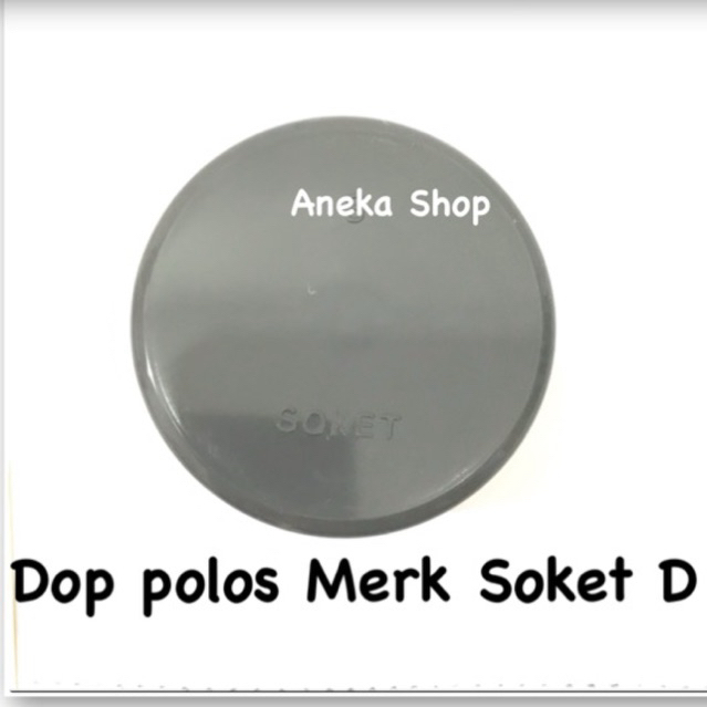 Jual Dop 3 inch polos pvc merk SOKET penutup pipa | Shopee Indonesia