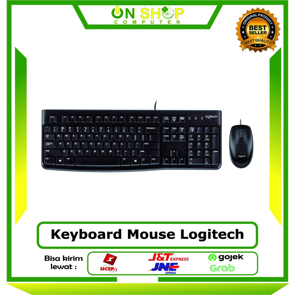 Jual Keyboard Mouse USB Logitech | Shopee Indonesia