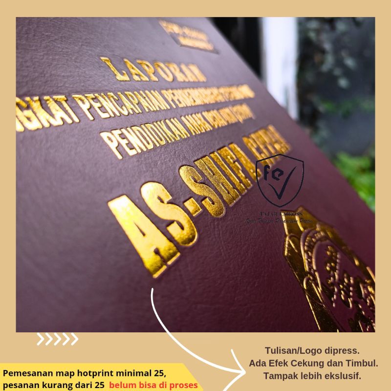 Jual MAP RAPOR MAP IJAZAH HOTPRINT K13 KURIKULUM MERDEKA MODEL JAHIT ...