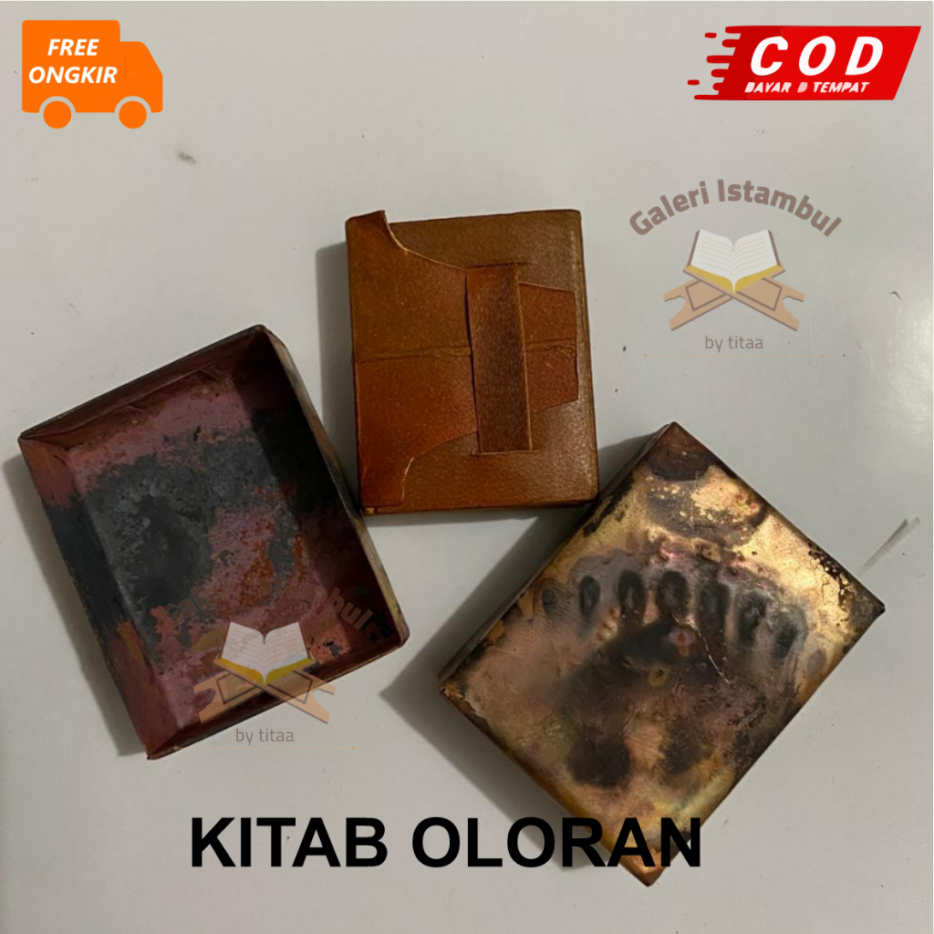 Jual Kitab Al Quran Mini Oloran Stambul Istambul Kuno Oloran Tinta Emas