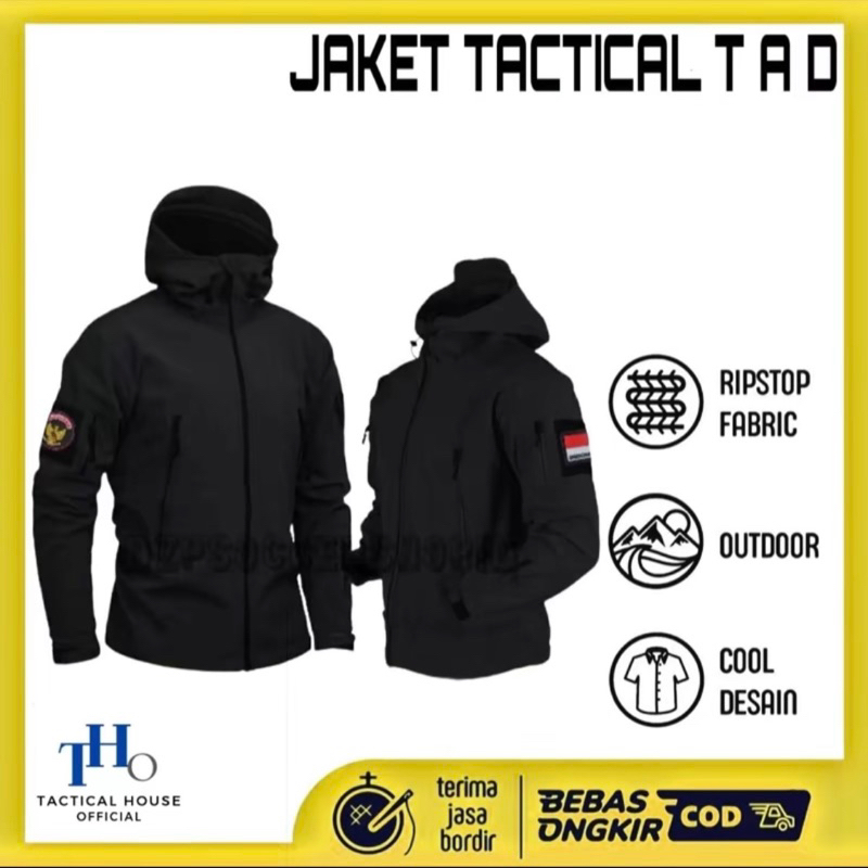 Jual Jaket Tactical Tad Jaket Tactical Waterproof Jaket Outdoor Shopee Indonesia