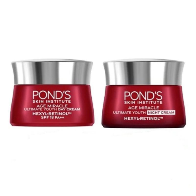 Jual Pond's Age Miracle 9GR // Ponds Day CreamNight Cream Moisturizer