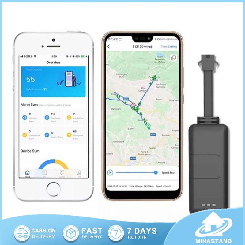 Jual gps tracker EV02 bisa matikan mesin free aplikasi wanwaytrack