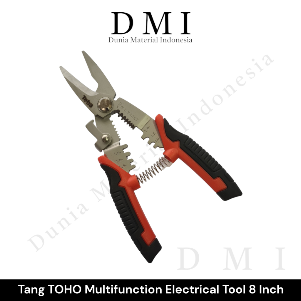 Jual Tang TOHO Multifunction Electrical Tool 8 Inch | Tang Kupas Kabel ...